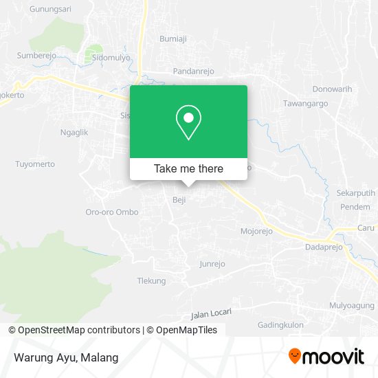 Warung Ayu map