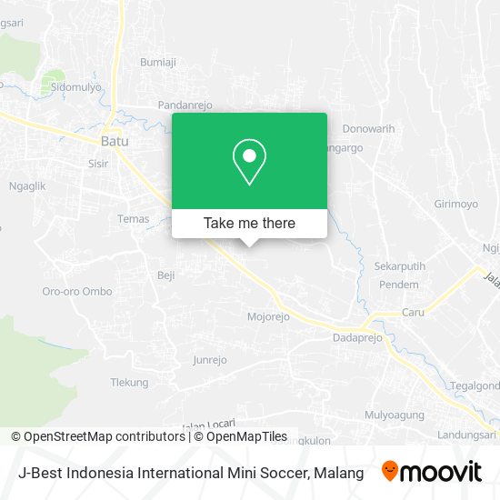 J-Best Indonesia International Mini Soccer map