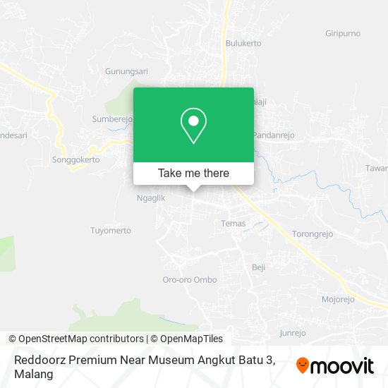 Reddoorz Premium Near Museum Angkut Batu 3 map
