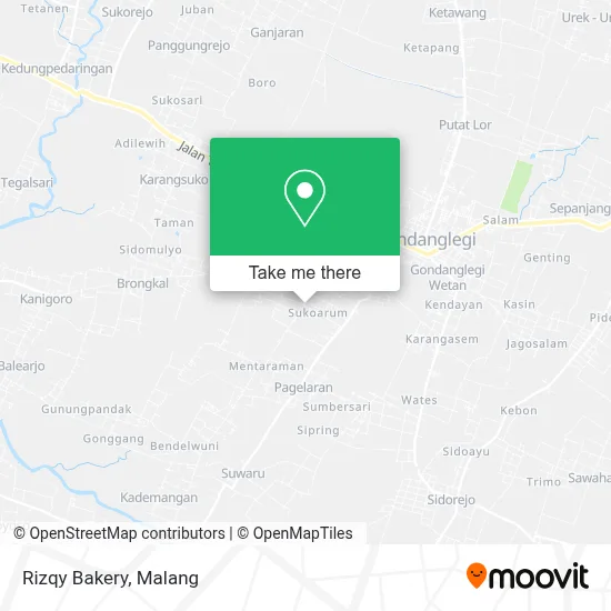 Rizqy Bakery map