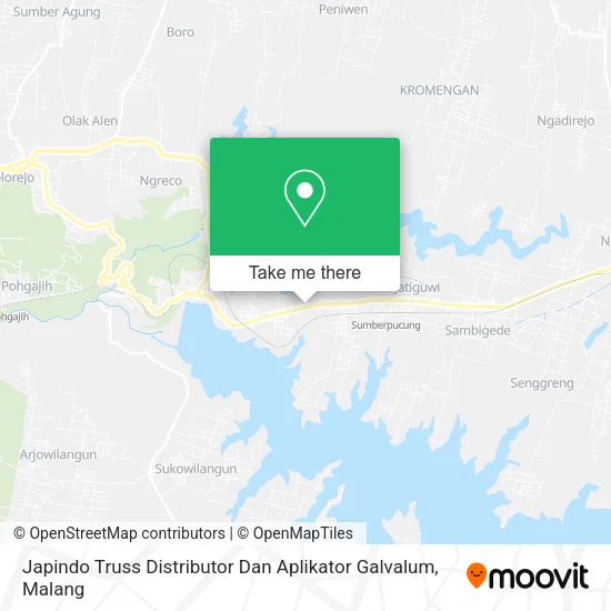 Japindo Truss Distributor Dan Aplikator Galvalum map