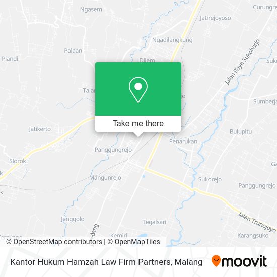 Kantor Hukum Hamzah Law Firm Partners map