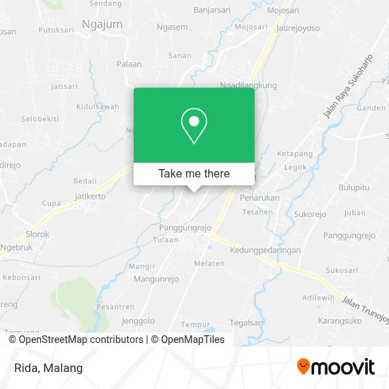 Rida map