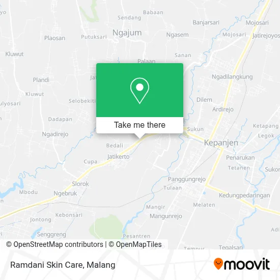 Ramdani Skin Care map