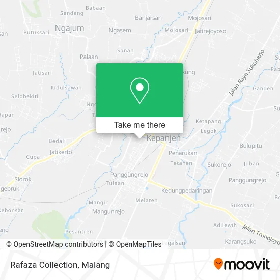 Rafaza Collection map