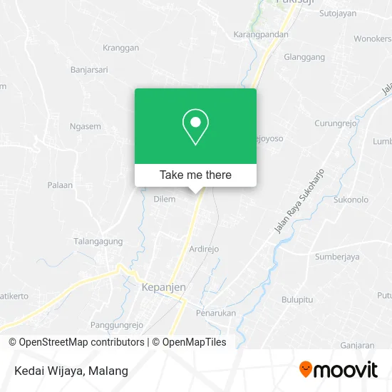 Kedai Wijaya map