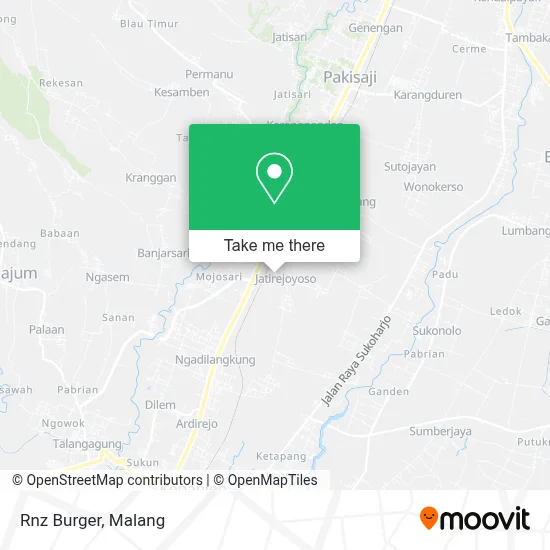 Rnz Burger map