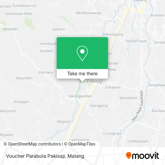 Voucher Parabola Pakisaji map