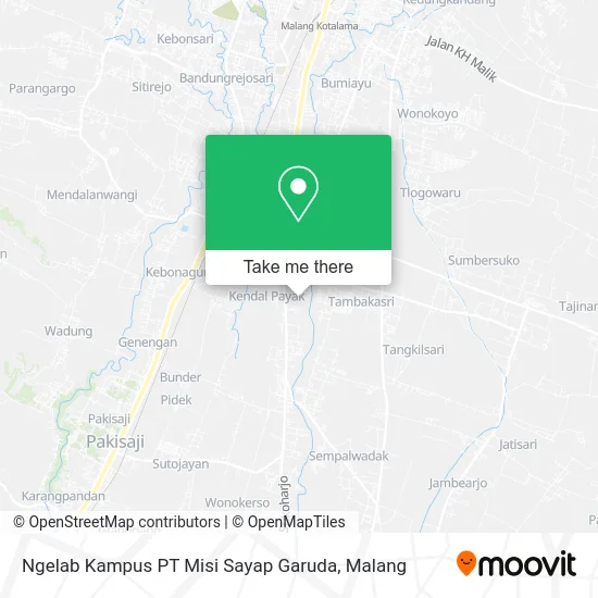 Ngelab Kampus PT Misi Sayap Garuda map