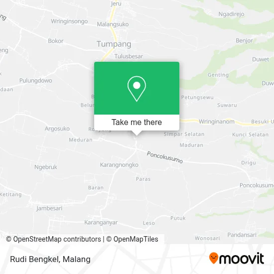Rudi Bengkel map
