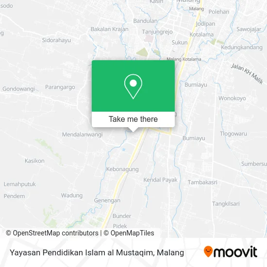 Yayasan Pendidikan Islam al Mustaqim map