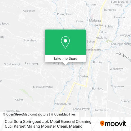 Cuci Sofa Springbed Jok Mobil General Cleaning Cuci Karpet Malang Monster Clean map