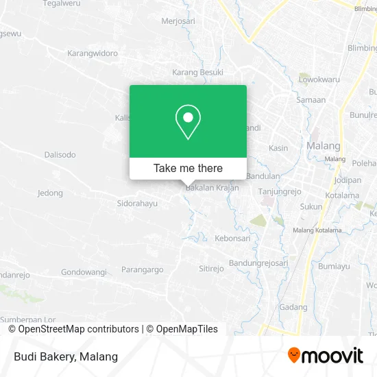 Budi Bakery map