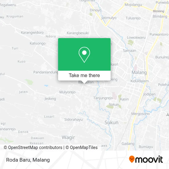 Roda Baru map