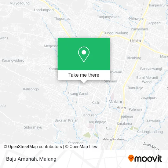 Baju Amanah map