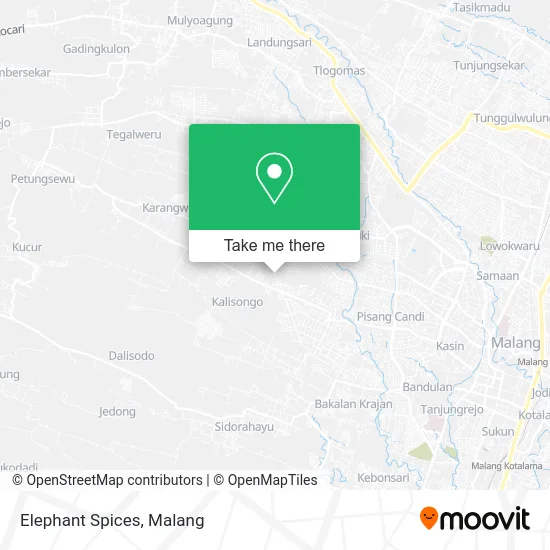 Elephant Spices map