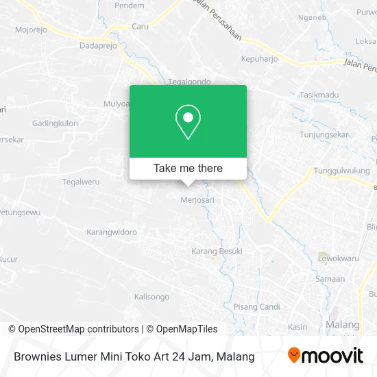 Brownies Lumer Mini Toko Art 24 Jam map