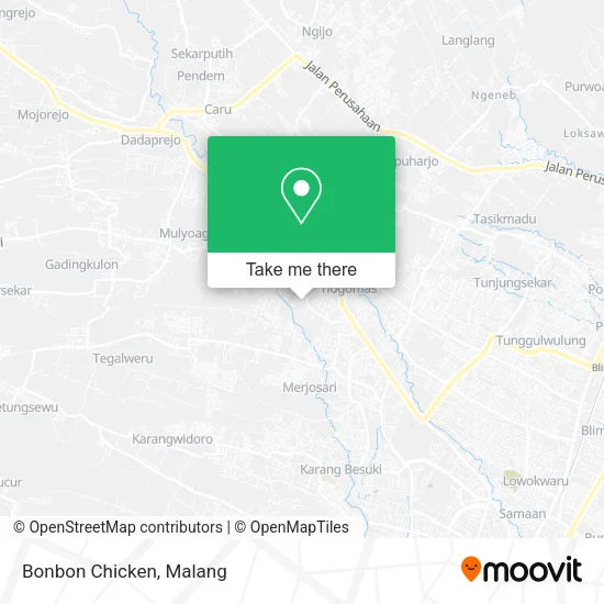 Bonbon Chicken map