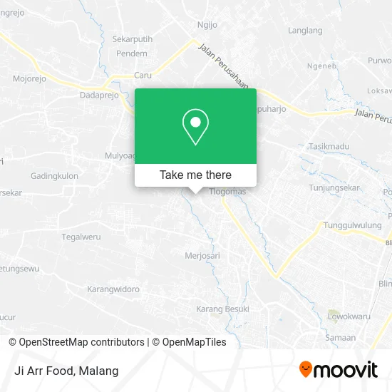 Ji Arr Food map