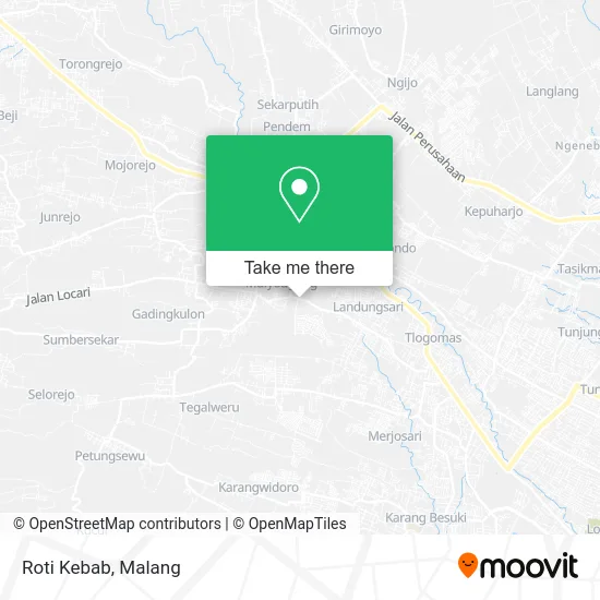Roti Kebab map