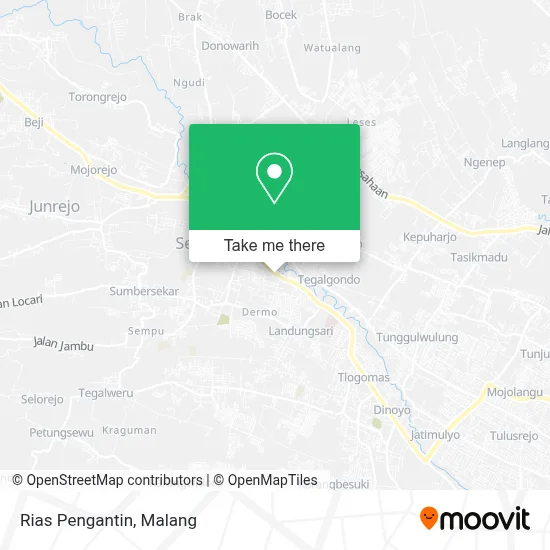 Rias Pengantin map
