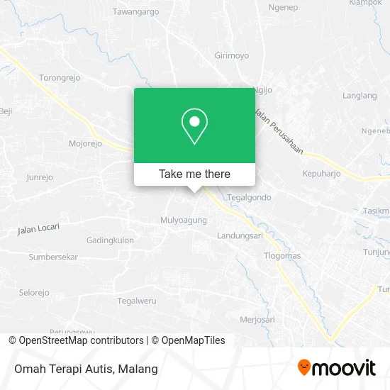 Omah Terapi Autis map