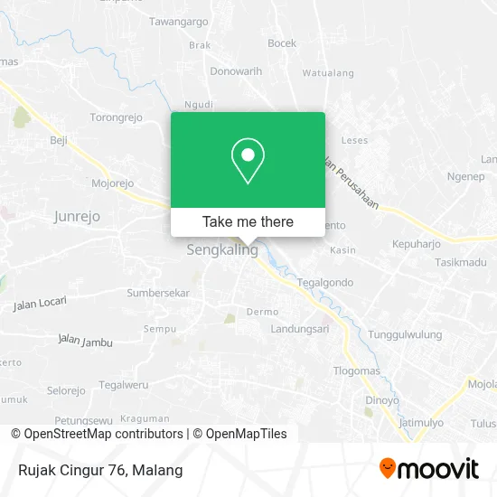 Rujak Cingur 76 map
