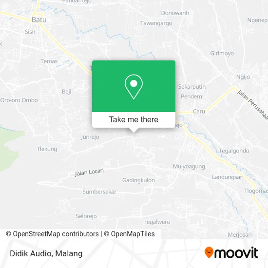 Didik Audio map