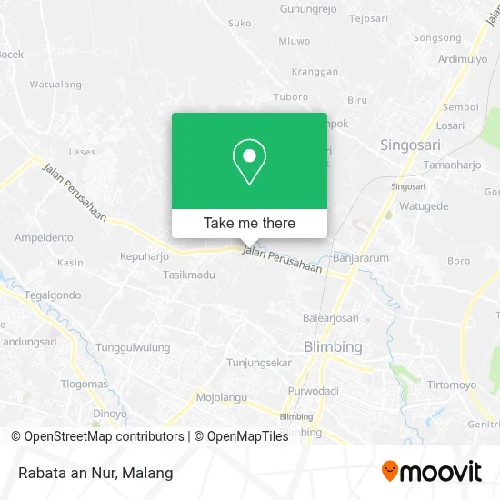 Rabata an Nur map