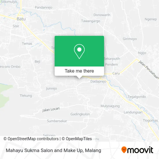 Mahayu Sukma Salon and Make Up map