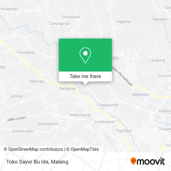 Toko Sayur Bu Ida map