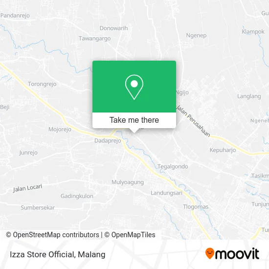 Izza Store Official map