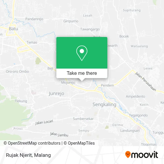 Rujak Njerit map