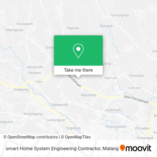 smart Home System Engineering Contractor map