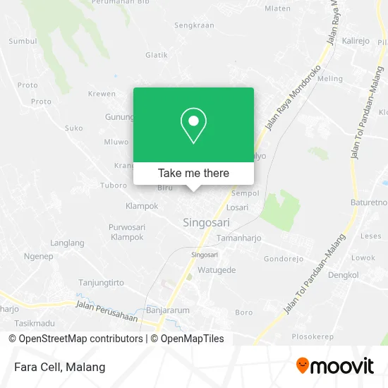 Fara Cell map