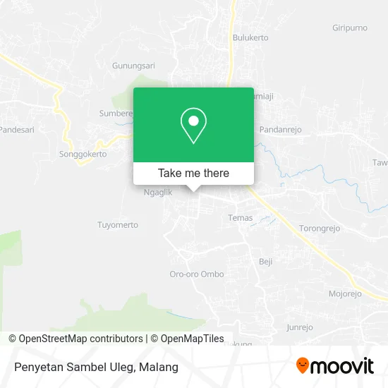 Penyetan Sambel Uleg map