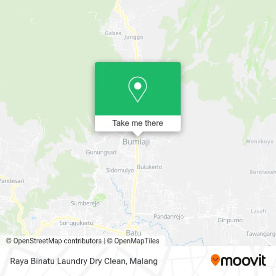 Raya Binatu Laundry Dry Clean map