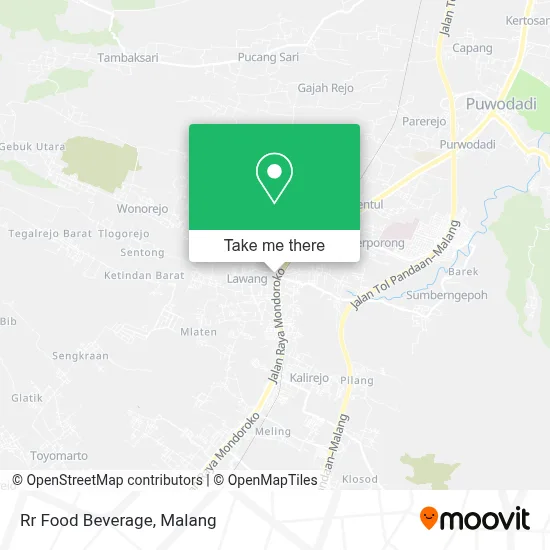 Rr Food Beverage map