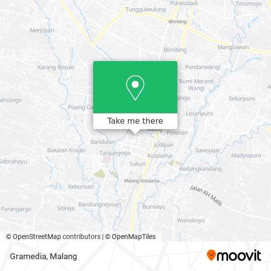 Gramedia map