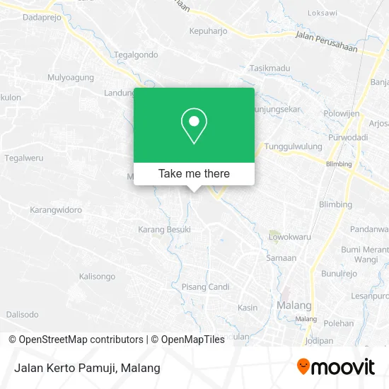 Jalan Kerto Pamuji map