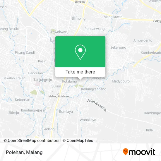 Polehan map