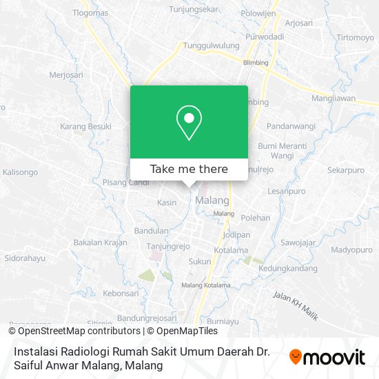 Instalasi Radiologi Rumah Sakit Umum Daerah Dr. Saiful Anwar Malang map