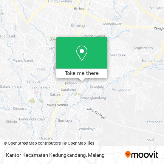 Kantor Kecamatan Kedungkandang map