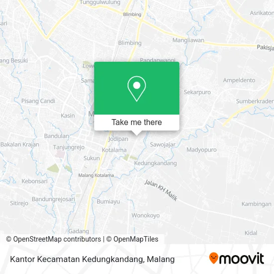 Kantor Kecamatan Kedungkandang map
