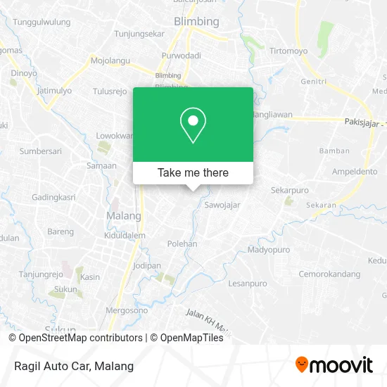Ragil Auto Car map