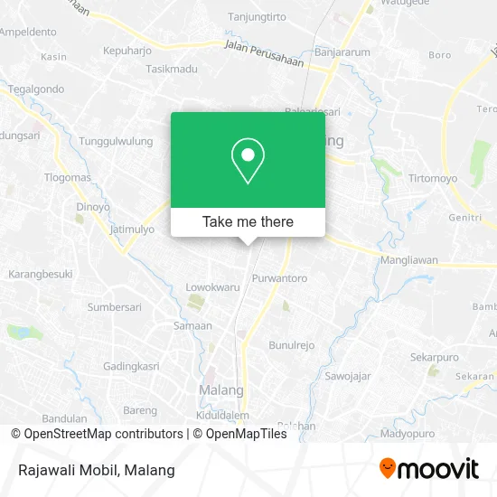 Rajawali Mobil map