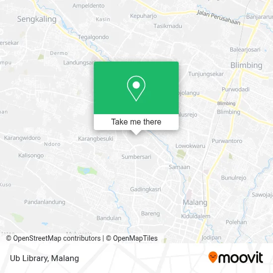 Ub Library map
