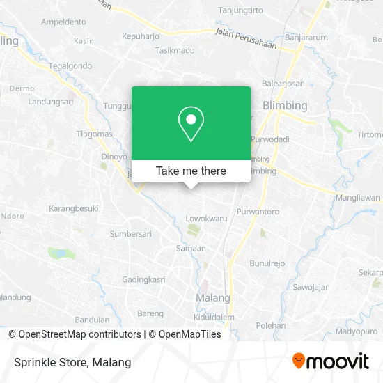 Sprinkle Store map
