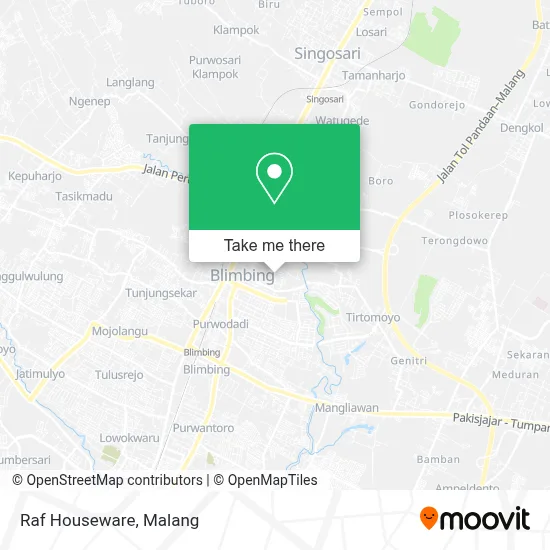 Raf Houseware map