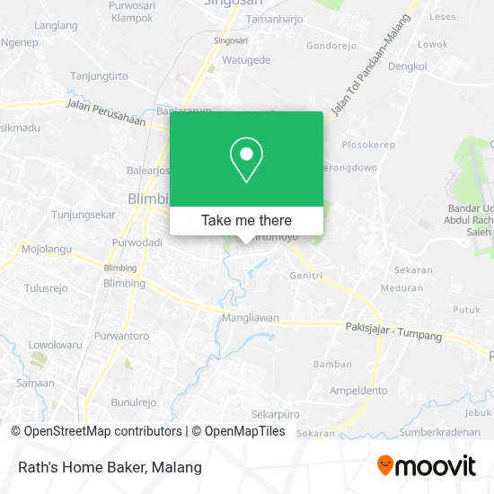 Rath's Home Baker map
